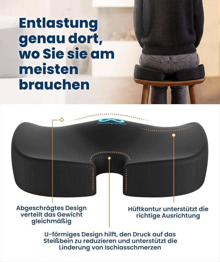sitzkissen für bürostuhl, auto & zuhause2