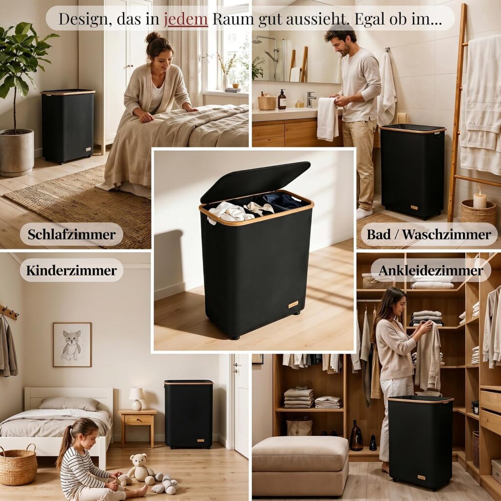 wäschekorb mit rollen